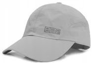 Czapki i chusty sportowe męskie - CZAPKA z Daszkiem Przewiewna Bejsbolówka z Siatką SZARA Pako Jeans - miniaturka - grafika 1