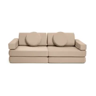 Łóżka dla dzieci i młodzieży - Sofa dla dzieci Shappy original mini ciepły brąz - miniaturka - grafika 1