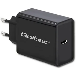 Qoltec Ładowarka USB typC 50132 - Ładowarki do telefonów - miniaturka - grafika 1