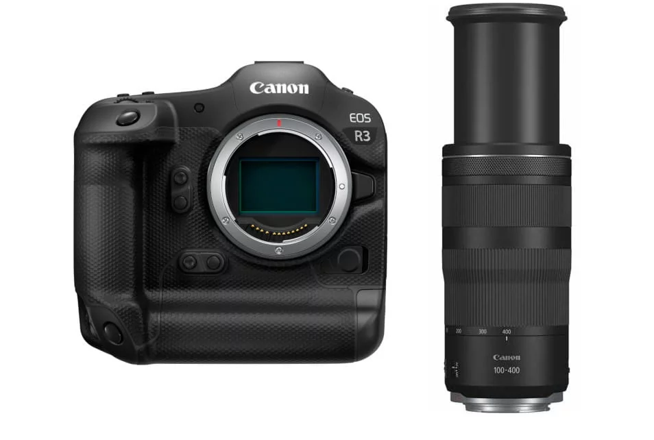 Canon EOS R3 - body + Obiektyw Canon RF 100-400mm F5.6-8 IS USM