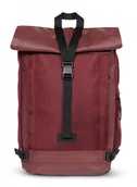 Plecaki szkolne i tornistry - Plecak miejski Eastpak Tecum Roll CNNCT - cnnct burgundy - miniaturka - grafika 1