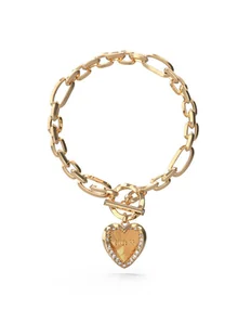 Guess Bransoletka JUBB0459 9JW Złoty - Bransoletki - miniaturka - grafika 1