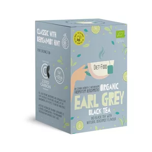 Diet-Food Herbata Czarna Earl Grey Bio (20 X 2 G) 40 G - Herbata - miniaturka - grafika 1