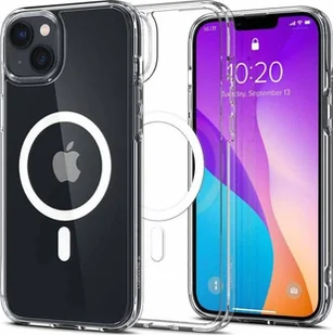 Spigen Ultra Hybrid Mag MagSafe - Etui do Apple iPhone 14 Biały (ACS05048) - Etui i futerały do telefonów - miniaturka - grafika 1