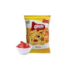 Chrupki Kukurydziane o Smaku Ketchupowym Gusto 80g - Chrupki - miniaturka - grafika 1