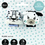 Grzechotki dla dzieci - Grzechotka GAGAGU Pies i Tygrys - miniaturka - grafika 1