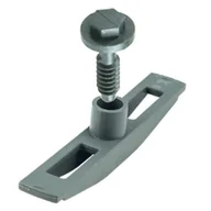 Rynny i akcesoria - Zestaw mocujący kraty stalowej system 1000 x 98 x 148 cm MAXPOL - miniaturka - grafika 1