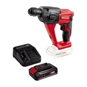 Młoty udarowe - Młotowiertarka EINHELL TE-HD 18 Li Solo 4513812 + Akumulator EINHELL 4512097 2.5 Ah 18V + Ładowarka - miniaturka - grafika 1