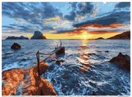 Zabawki kreatywne - Norimpex, Mozaika diamentowa Morze i Zachód - miniaturka - grafika 1