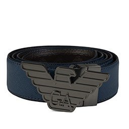 Pasek męski Giorgio Armani Dwustronny skóra Y4S270 YLP4X 88018 BLUE