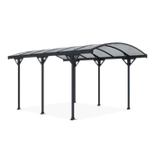 Garaże i wiaty - HARDMAISTER NEVADA 5,8x3m Cold Grey - miniaturka - grafika 1