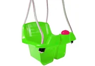 Place zabaw - Lean Toys, huśtawka kubełkowa, zielona, 5037 - miniaturka - grafika 1