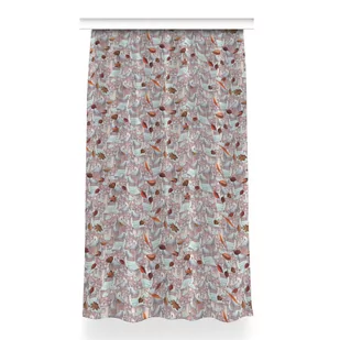 Zasłona z nadrukiem gotowa 150x260 Jesienne miasto, Fabricsy - Zasłony - miniaturka - grafika 1