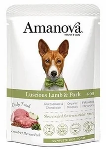Amanova Adult Luscious Lamb & Pork saszetka 300g - Mokra karma dla psów - miniaturka - grafika 1