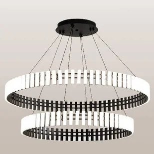 Podwójna lampa wisząca Klavia CGKLAVIA-80-DOUBLE COPEL LED 231W 3000K czarna - Lampy sufitowe Podwójna lampa wisząca Klavia CGKLAVIA-80-DOUBLE COPEL LED 231W 3000K czarna - Lampy sufitowe - miniaturka - grafika 1