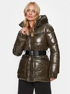Kurtki damskie - DKNY Sport Kurtka puchowa DP3J8533 Brązowy Regular Fit - miniaturka - grafika 1