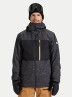 Kurtki narciarskie - Quiksilver Kurtka snowboardowa Sycamore Printed EQYTJ03514 Czarny - miniaturka - grafika 1