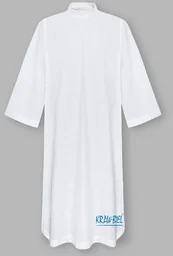 Alba kapłańska z elanobawełny przewiewna - Szaty liturgiczne - miniaturka - grafika 1