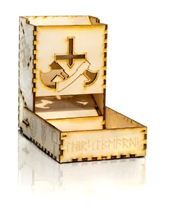 Dice Tower Thirstbeard Wieża Do Kości Drewniana 15 cm - Gry planszowe - miniaturka - grafika 1