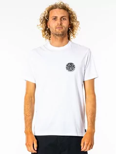 Koszulki dla chłopców - Rip Curl WETSUIT ICON white koszulka męska - L - grafika 1