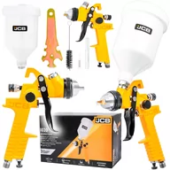 Pistolety malarskie - Pistolet malarski lakierniczy do malowania pneumatyczny 1.4 mm 600ml JCB - miniaturka - grafika 1