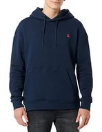 Bluzy męskie - JACK & JONES Męska bluza z kapturem Jjestar Roof Sweat Hood Noos z kapturem, granatowy blezer, XXL - miniaturka - grafika 1