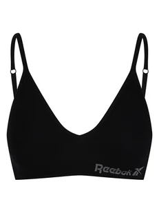 Reebok Biustonosz sportowy "Justine" w kolorze czarnym - Koszulki sportowe damskie - miniaturka - grafika 1
