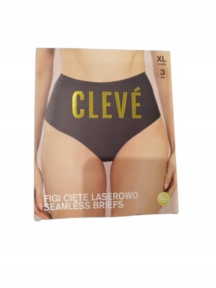 FIGI CIĘTE LASEROWO CLEVE - 3 PAK XL CZARNE s514