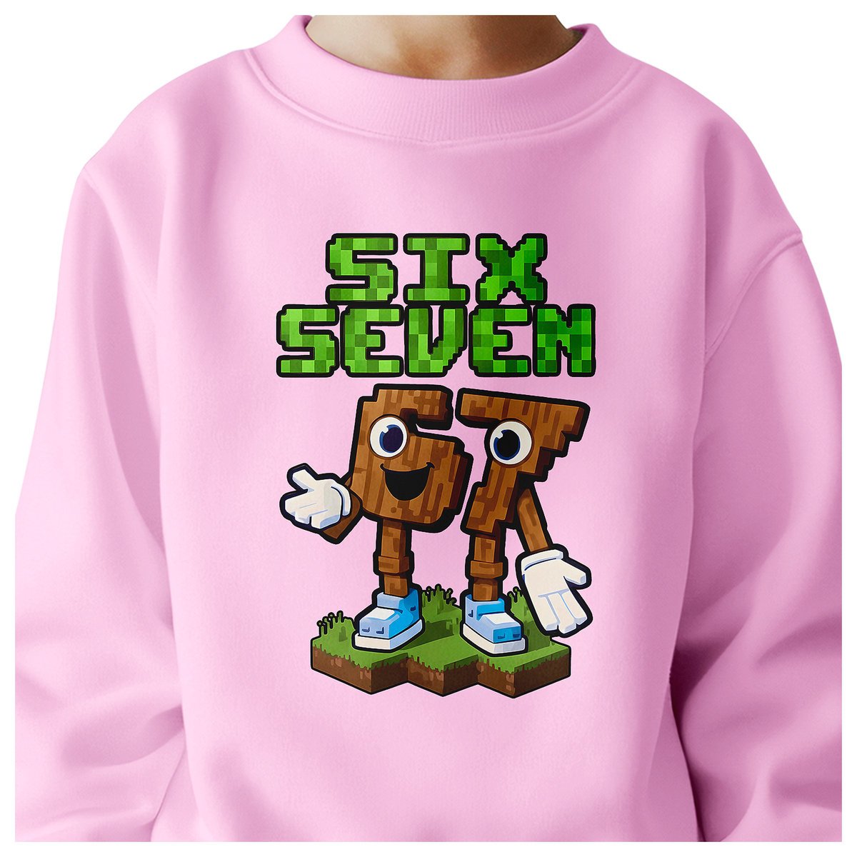 BLUZA DZIECIĘCA 67 SIX SEVEN VIRAL DLA CHŁOPCA DZIEWCZYNKI 134-140