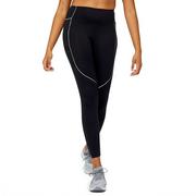 Spodnie sportowe damskie - Legginsy New Balance WP23257BK - czarne - miniaturka - grafika 1