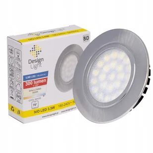 Oprawa Led 230V Ac 3,5W Stal Drapana Barwa Neutralna - Taśmy LED - miniaturka - grafika 1