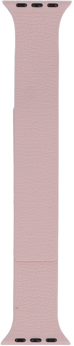 Pasek do smartwatcha GlacierX Silicone Smooth Grained Magnetic Dusty Pink do Apple Watch 38/40/41mm Różowy