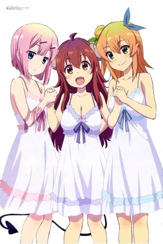 Plakat Anime Machikado Mazoku MM_012 A1+ (custom)