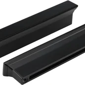 Zawiasy, okucia i inne akcesoria - Opakowanie 20 czarnych uchwytów do szafek kuchennych i łazienkowych, rozstaw 96 mm. - miniaturka - grafika 1