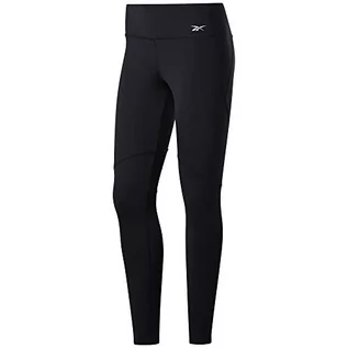 Spodnie damskie - Reebok Damskie spodnie Ts Puremove Tight Pant, czarne, XS/S FJ2872 - grafika 1