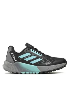 Buty trekkingowe damskie - adidas Buty Terrex Agravic Flow 2.0 Trail Running Shoes HR1140 Czarny - grafika 1