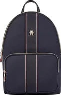 Torebki damskie - TOMMY HILFIGER Damski POPPY PLECAK AW0AW17162, NIEBIESKI (Space Blue Corp), OS, Blue Space Blue Corp, One Size - miniaturka - grafika 1