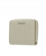 Portfele - Portfel Damski Mały Elegancki Skóra Ekologiczna PUCCINI Beżowy BLP836A-2A - miniaturka - grafika 1