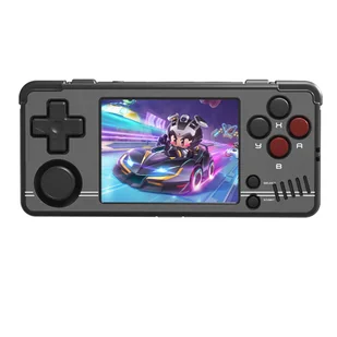 MIYOO A30 Game Console 64GB  2 8-inch IPS Screen  2600mAh Battery  Linux System  2 4G WiFi - Black - Konsole i gry retro - miniaturka - grafika 1