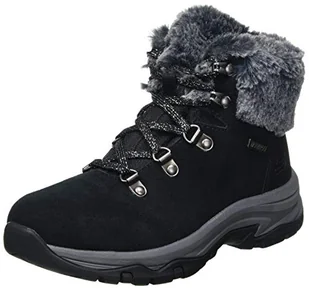 Skechers Trego Falls Finest damskie botki, Czarny zamsz nylon, 40 EU - Botki damskie - miniaturka - grafika 1