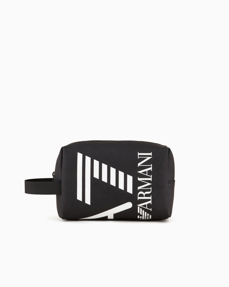 Czapka męska ea7 beauty case con logo altro