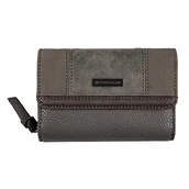 Portfele - TOM TAILOR Damski portfel Juna, szary - 14x10x4 cm - miniaturka - grafika 1