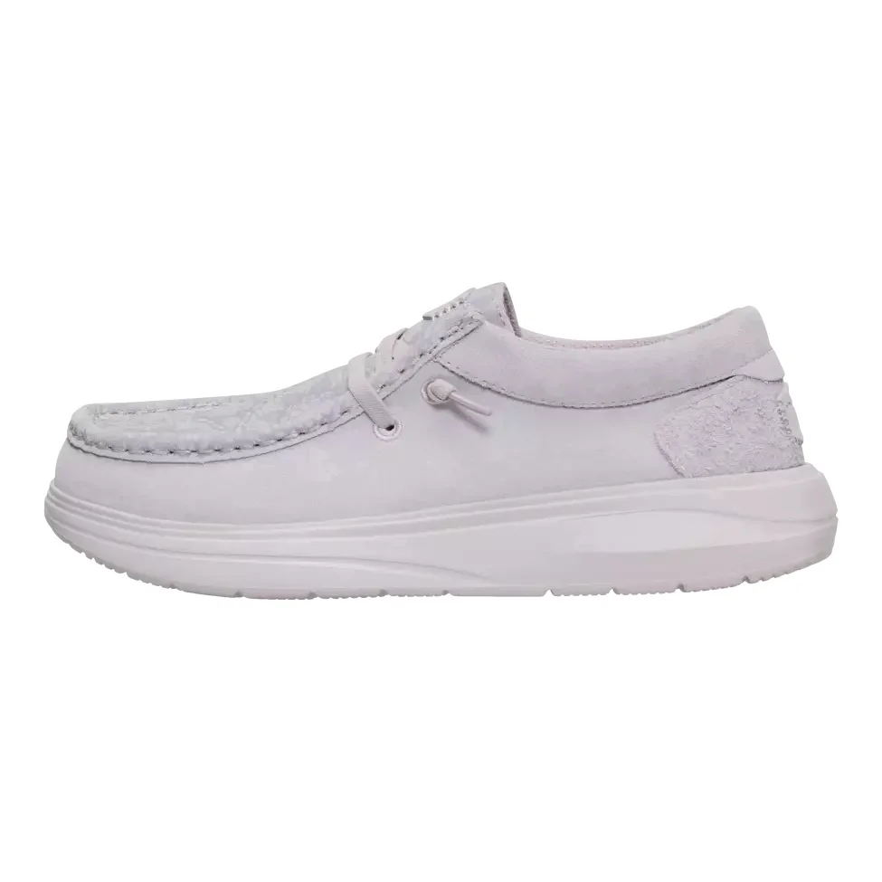HeyDude Damskie Mokasyny Buty Wsuwane Wendy Comf Suede Lace Print 40