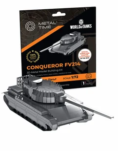Zestaw konstrukcyjny World of Tanks - Conqueror FV214 (metalowe) - Klocki - miniaturka - grafika 1