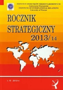 Rocznik Strategiczny 2014/15 - SCHOLAR - Finanse, księgowość, bankowość - miniaturka - grafika 1