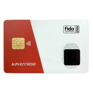 Karta zabezpieczająca AUTHENTREND ATKey.Card NFC Czarny null - Nośniki danych - miniaturka - grafika 1