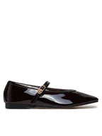 Baleriny - Tommy Hilfiger Baleriny FW0FW08577 Bordowy - miniaturka - grafika 1
