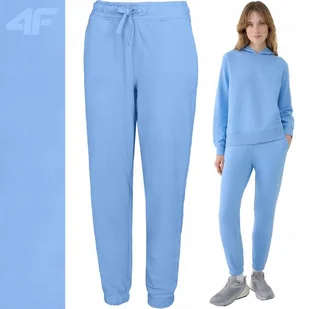 Spodnie Damskie 4f Dresowe Sportowe Joggery F1138 Dresy Na Co Dzień M - Spodnie damskie - miniaturka - grafika 1