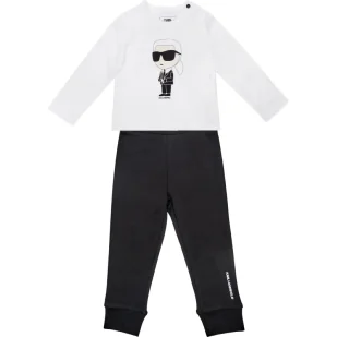 Karl Lagerfeld Kids Komplet Regular Fit - Dresy i komplety dla chłopców - miniaturka - grafika 1
