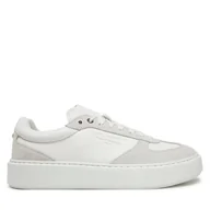 Sneakersy męskie - Sneakersy KARL LAGERFELD KL52235 Biały - miniaturka - grafika 1